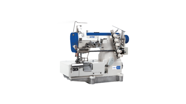 JUTAI JT-500BR-UT ELASTIC ATTACHMENT  WITH RIGHT FABRIC TRIMMER DIRECT  DRIVE INTERLOCK SEWING MACHINE