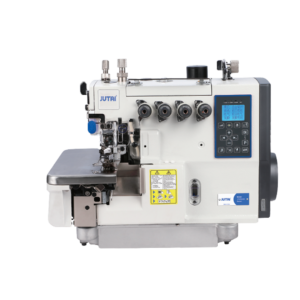 JUTAI JT-EX6200 SUPER HIGHT SPEED  FULL AUTOMATIC TOP AND BOTTOM  FEEDING  OVERLOCK MACHINE