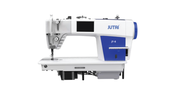 JT-8 STEPPER MOTOR FEEDING COMPUTERIZED TOUCH SCREEN LOCKSTITCH SEWING MACHINE