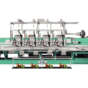 TC904/600 JUTAI T&TC SERIES CHENILLE AND MIXED CHANILLE/FLAT EMBROIDERY MACHINE